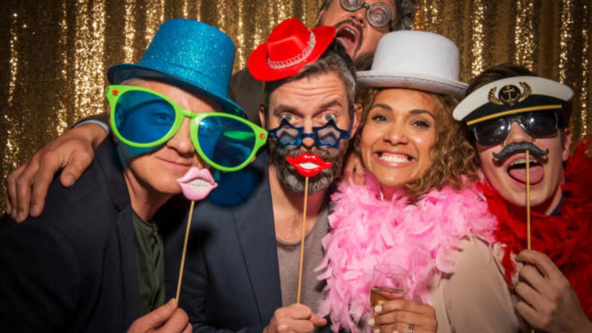 Photo Mirror Booth festa: Festa • fluxo rápido • menos fila travada